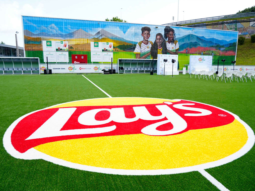 Lay’s RePlay estrena su primer campo de fútbol 7 en Bilbao, en el polideportivo de Errekalde Image