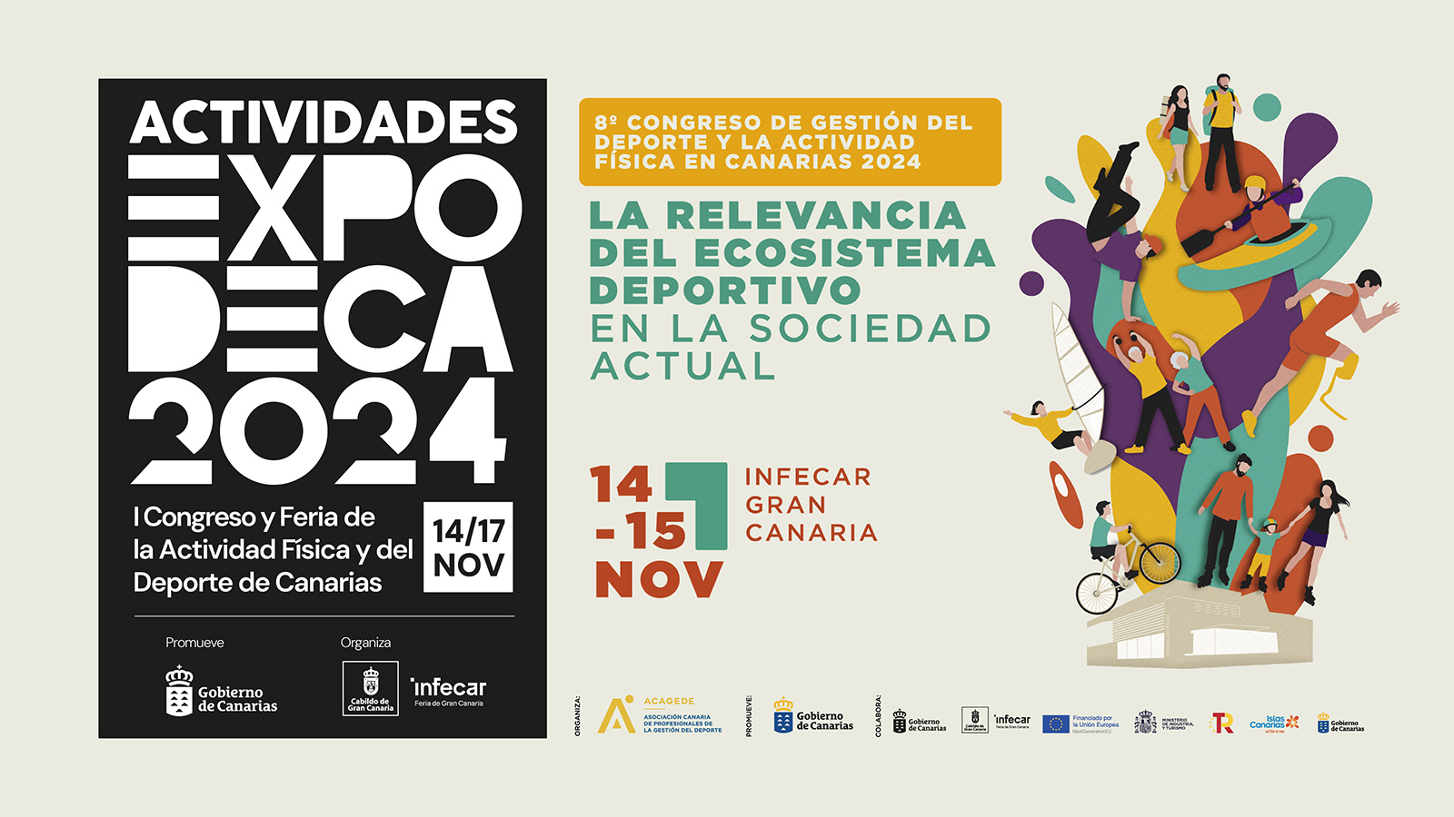 OPSA ha estado presente con un stand propio en el VIII Congreso de ACAGEDE, formando parte del Primer Congreso y Feria de la Actividad Física y del Deporte de Canarias, EXPODECA. Image