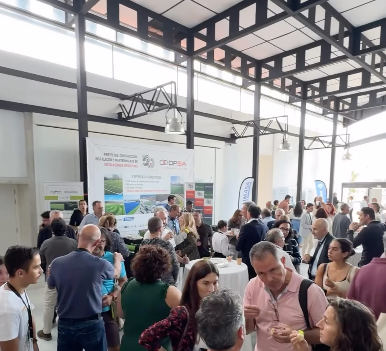 OPSA ha estado presente con un stand propio en el VIII Congreso de ACAGEDE, formando parte del Primer Congreso y Feria de la Actividad Física y del Deporte de Canarias, EXPODECA. Image