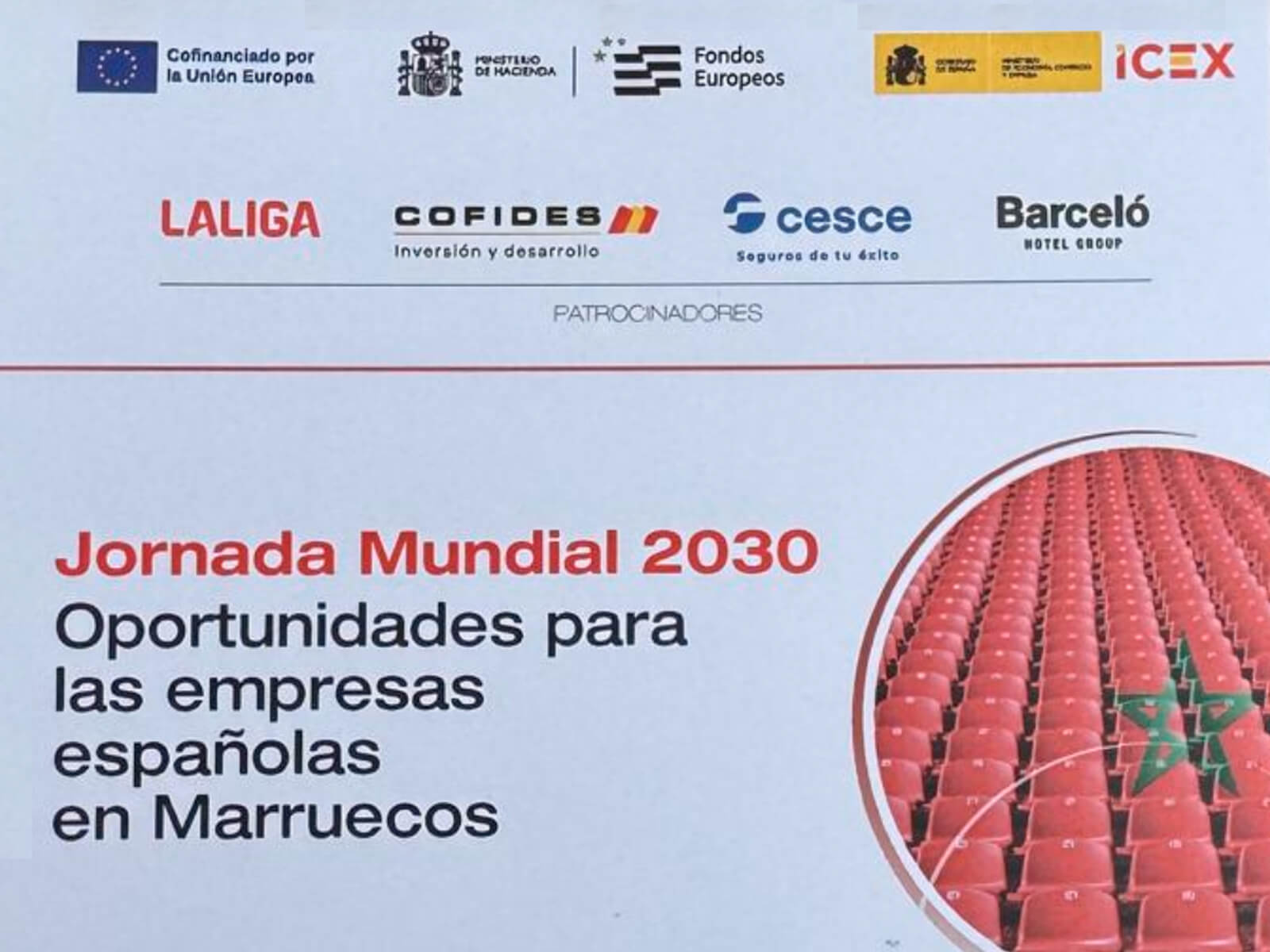 OPSA participó en la Jornada Mundial 2030: Oportunidades para las empresas españolas en Marruecos Image